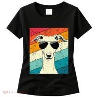 Whippet With Sunglasses Dog Lovers Women's T-Shirt thumb 0