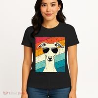 Whippet With Sunglasses Dog Lovers Women's T-Shirt thumb 4
