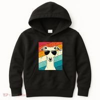 Whippet With Sunglasses Dog Lovers Kids Hoodie thumb 0