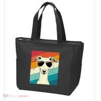 Whippet With Sunglasses Dog Lovers Tote Bag thumb 3