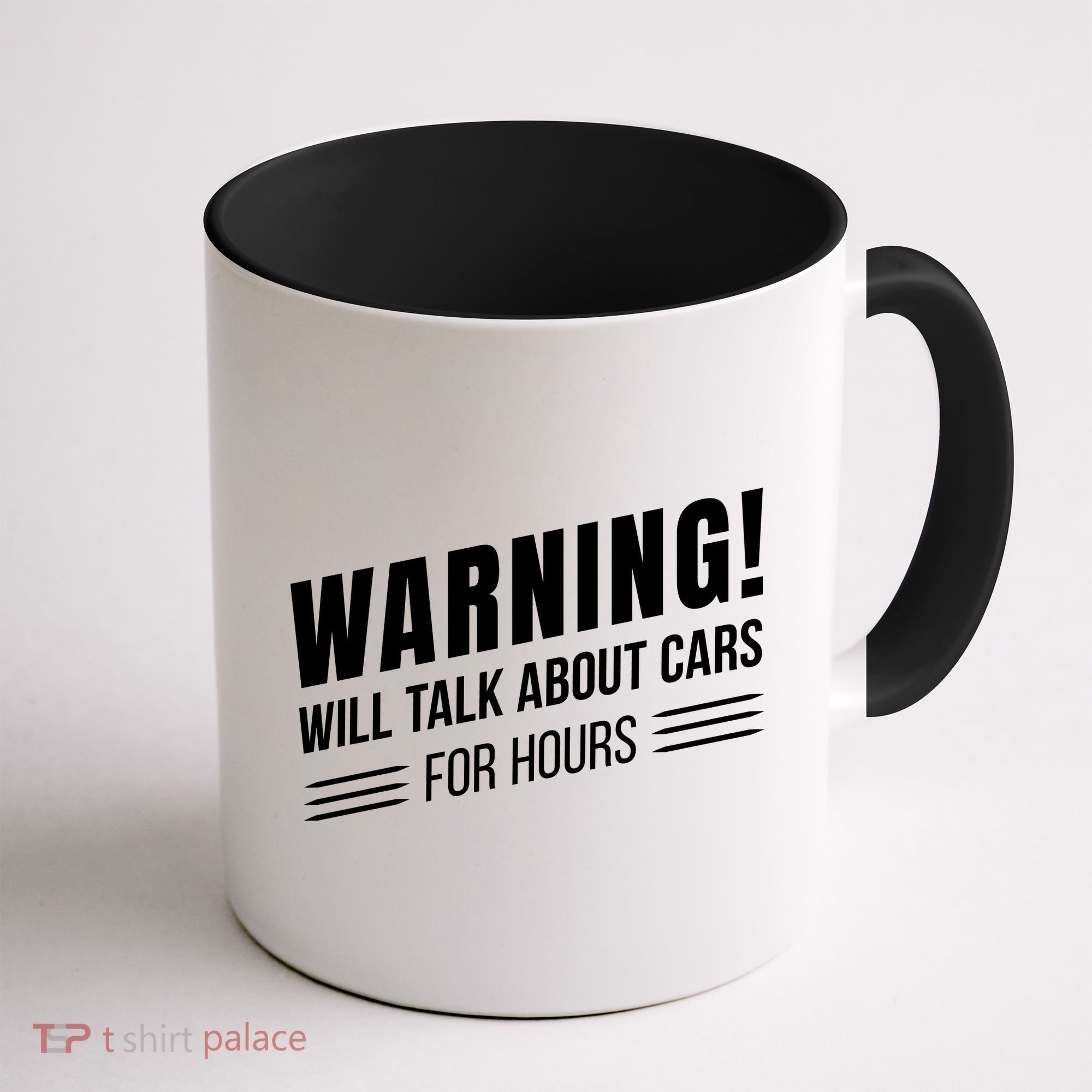 Warning Will Talk About Cars For Hours Coffee Mug
