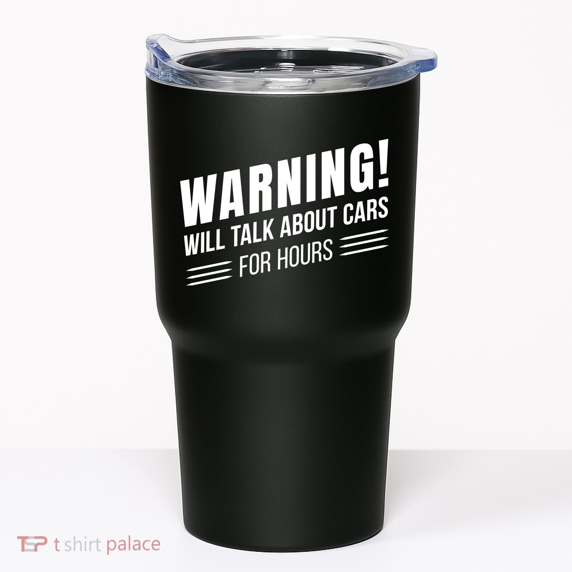 Warning Will Talk About Cars For Hours Tumbler