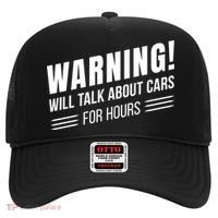 Warning Will Talk About Cars For Hours Hat thumb 0