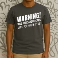 Warning Will Talk About Cars For Hours T-Shirt thumb 3
