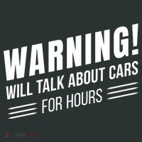 Warning Will Talk About Cars For Hours Button thumb 1