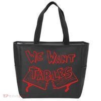 We Want Tables Wrestling Funny Tote Bag thumb 0