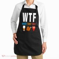 WTF Whiskey Turkey Family Thanksgiving Funny Gift Apron thumb 2