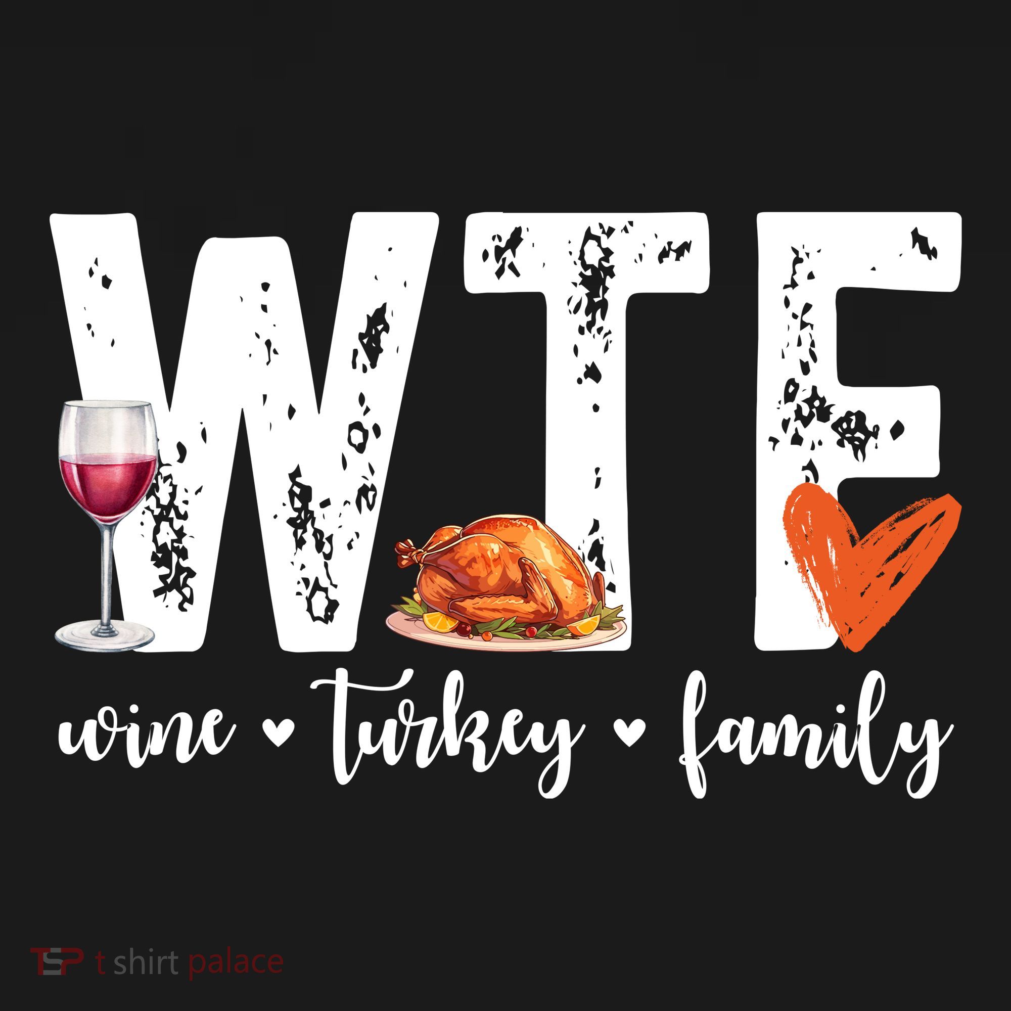 Wtf Wine Turkey Family Thanksgiving Funny Coaster