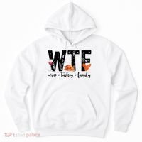 Wtf Wine Turkey Family Thanksgiving Funny Hoodie thumb 0