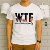 Wtf Wine Turkey Family Thanksgiving Funny T-Shirt thumb 6