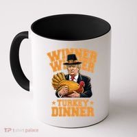 Winner Winnter Turkey Dinner Donald Trump Thanksgiving Funny Coffee Mug thumb 0