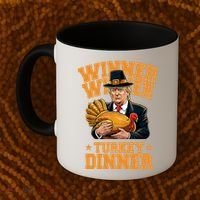Winner Winnter Turkey Dinner Donald Trump Thanksgiving Funny Coffee Mug thumb 2