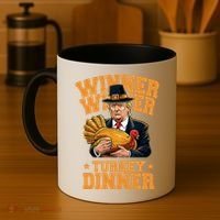 Winner Winnter Turkey Dinner Donald Trump Thanksgiving Funny Coffee Mug thumb 4