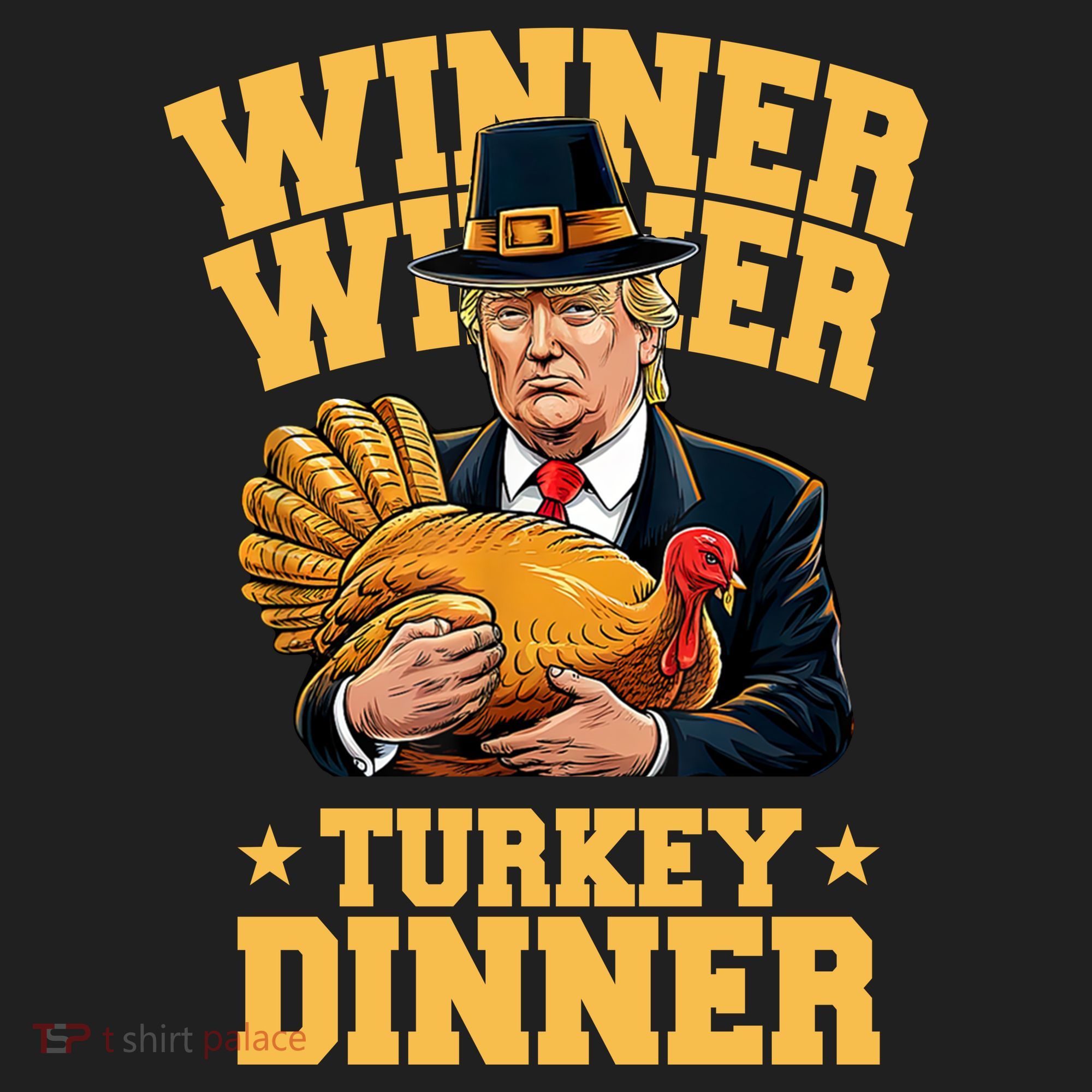 Winner Winnter Turkey Dinner Donald Trump Thanksgiving Funny Beanie