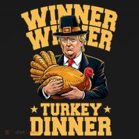 Winner Winnter Turkey Dinner Donald Trump Thanksgiving Funny Women's Hoodie thumb 2