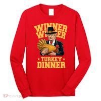 Winner Winnter Turkey Dinner Donald Trump Thanksgiving Funny Long Sleeve Shirt thumb 0