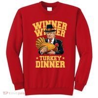 Winner Winnter Turkey Dinner Donald Trump Thanksgiving Funny Sweatshirt thumb 0
