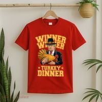 Winner Winnter Turkey Dinner Donald Trump Thanksgiving Funny T-Shirt thumb 2