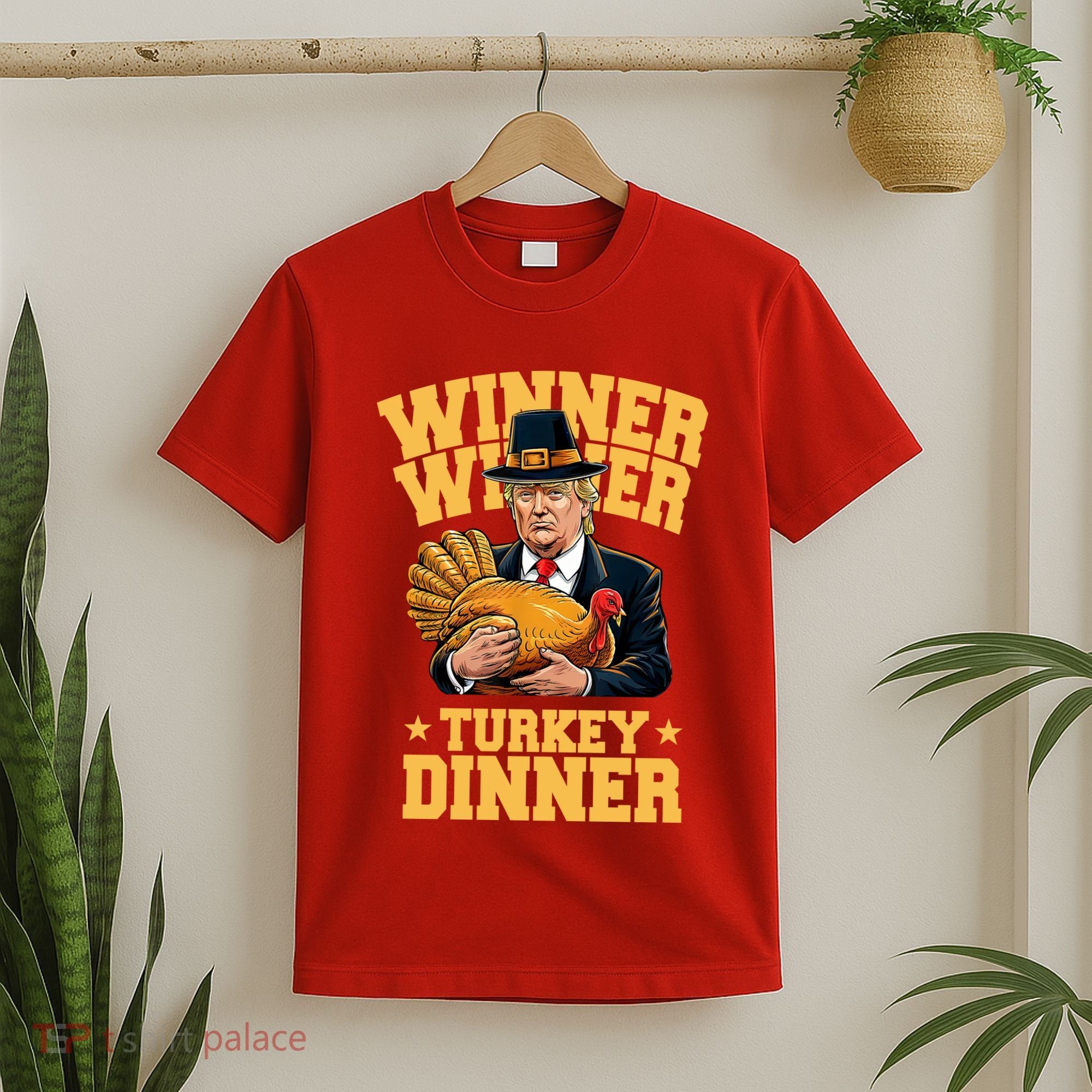 Winner Winnter Turkey Dinner Donald Trump Thanksgiving Funny T-Shirt