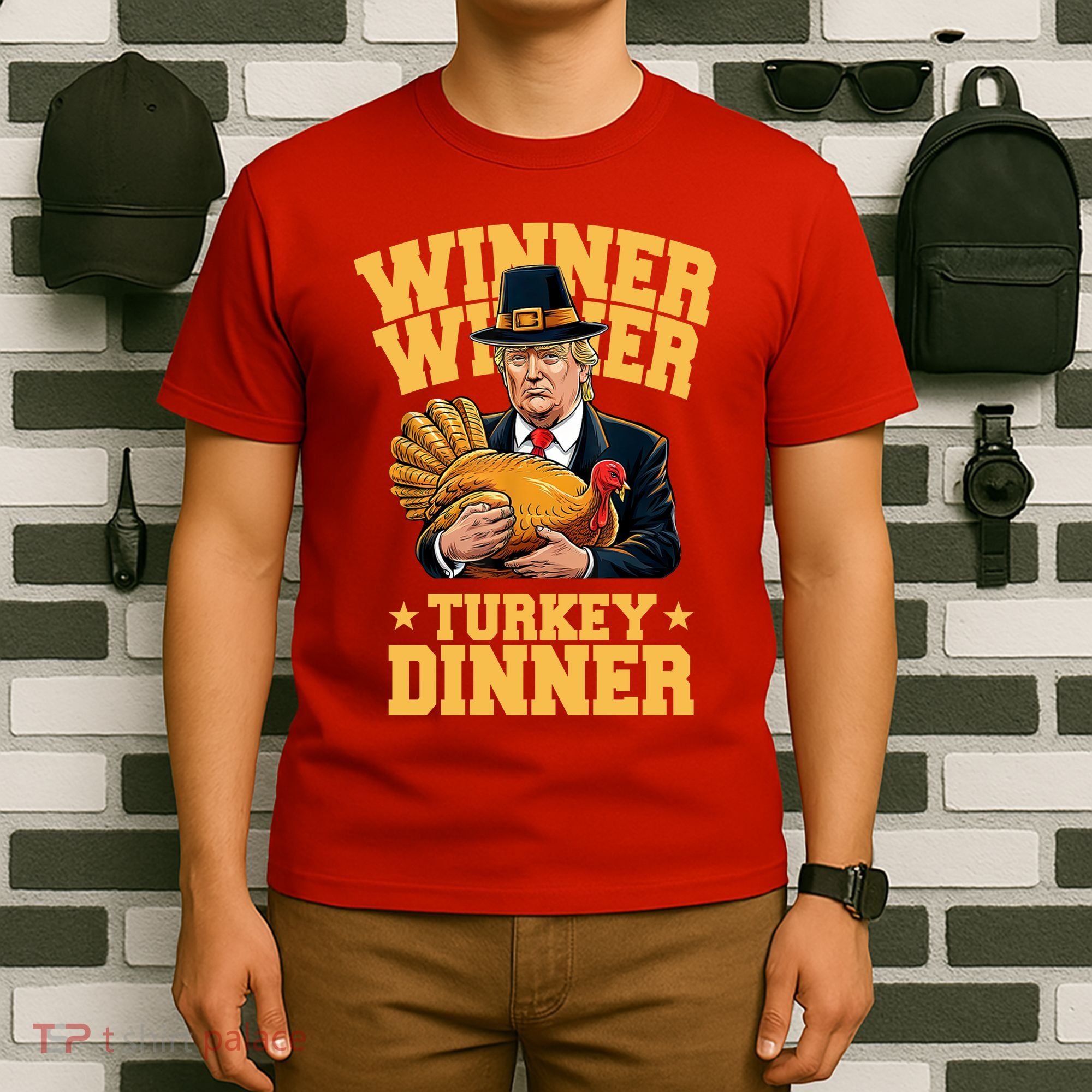 Winner Winnter Turkey Dinner Donald Trump Thanksgiving Funny T-Shirt