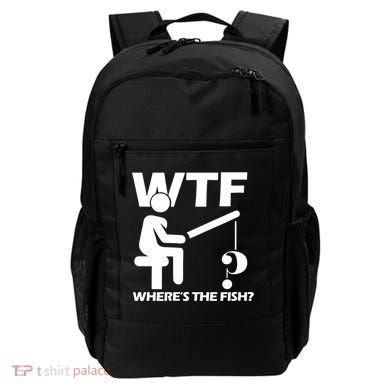 Wtf Wheres The Fish Backpack