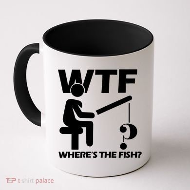 Wtf Wheres The Fish Coffee Mug