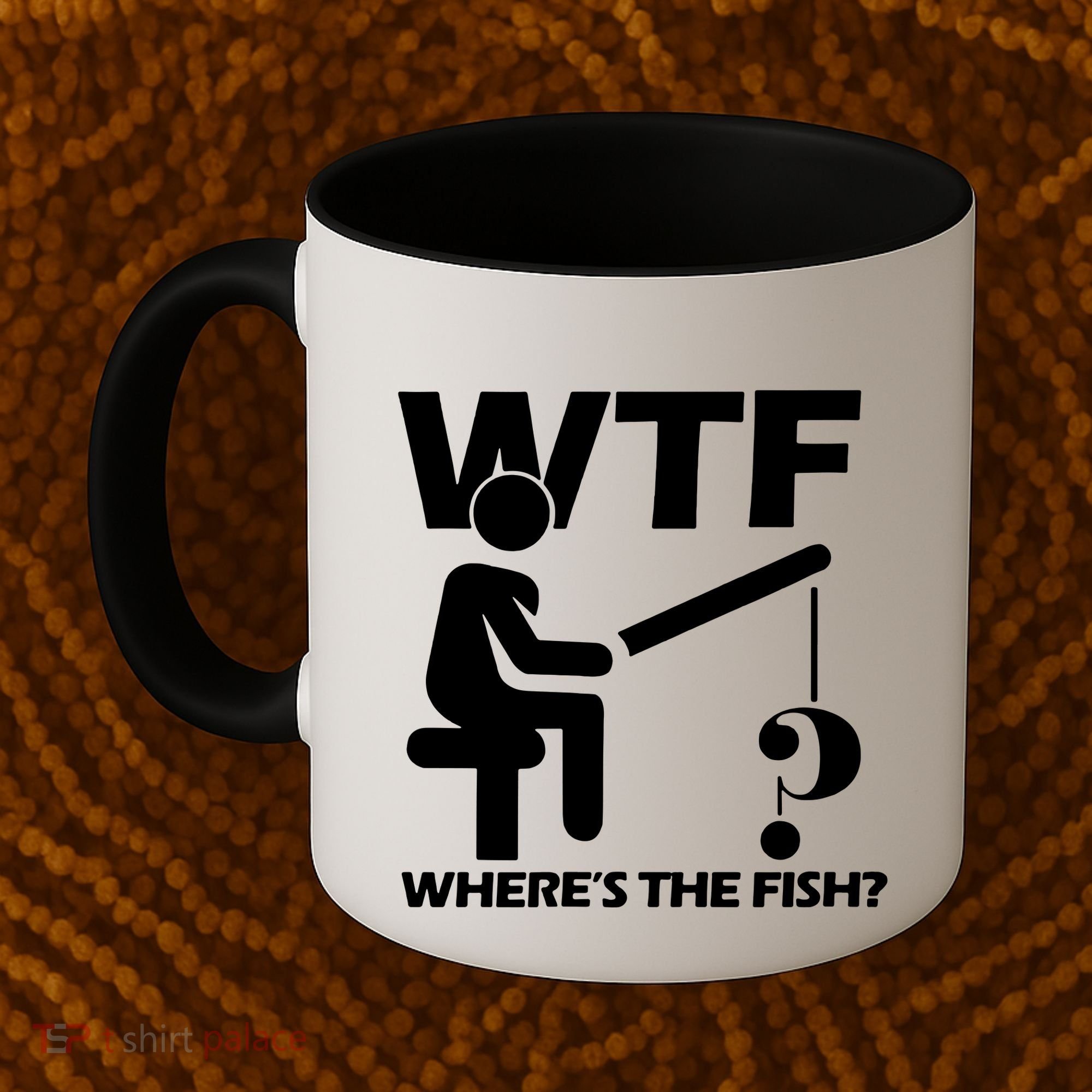 Wtf Wheres The Fish Coffee Mug