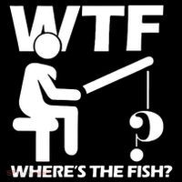 Wtf Wheres The Fish Ornament thumb 1