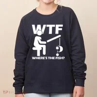 Wtf Wheres The Fish Women's Sweatshirt thumb 0