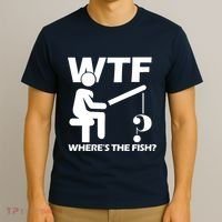 Wtf Wheres The Fish T-Shirt thumb 3