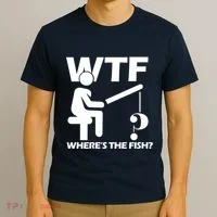 Wtf Wheres The Fish T-Shirt thumb 3