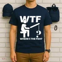 Wtf Wheres The Fish T-Shirt thumb 6