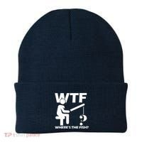 Wtf Wheres The Fish Beanie thumb 0