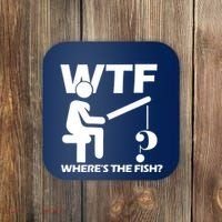 Wtf Wheres The Fish Coaster thumb 0