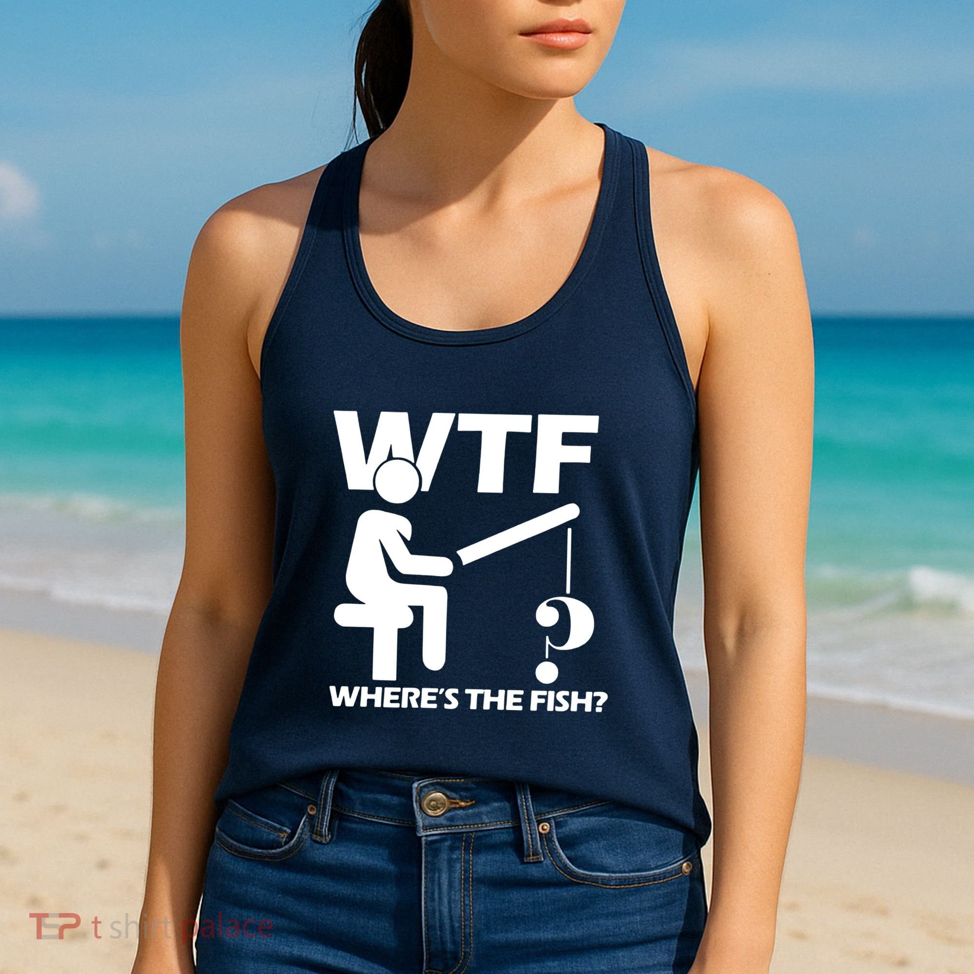Wtf Wheres The Fish Women's Tank Top