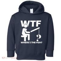 Wtf Wheres The Fish Toddler Hoodie thumb 0