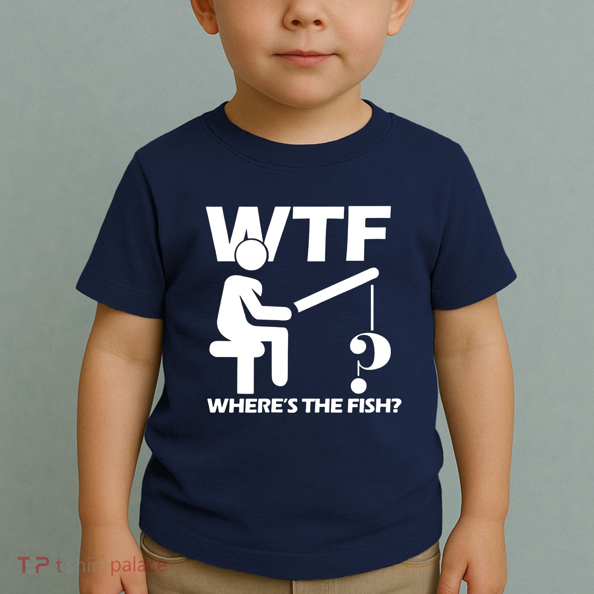 Wtf Wheres The Fish Toddler T-Shirt