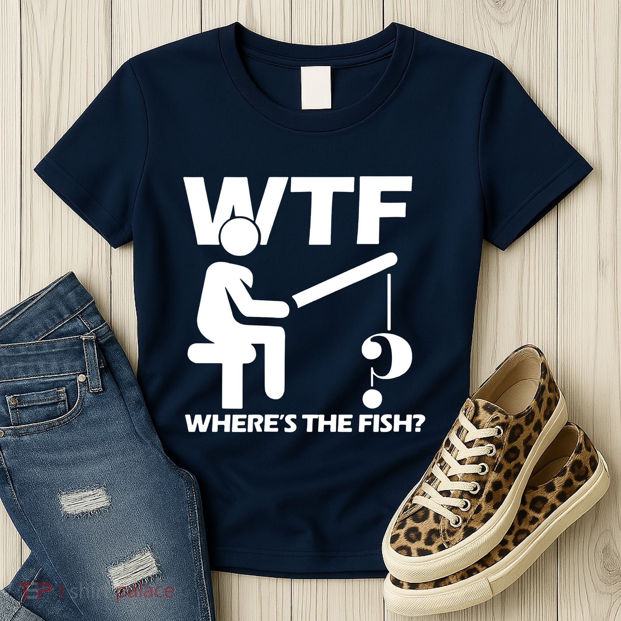 Wtf Wheres The Fish Women's T-Shirt
