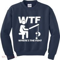 Wtf Wheres The Fish Kids Sweatshirt thumb 0