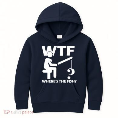 Wtf Wheres The Fish Kids Hoodie