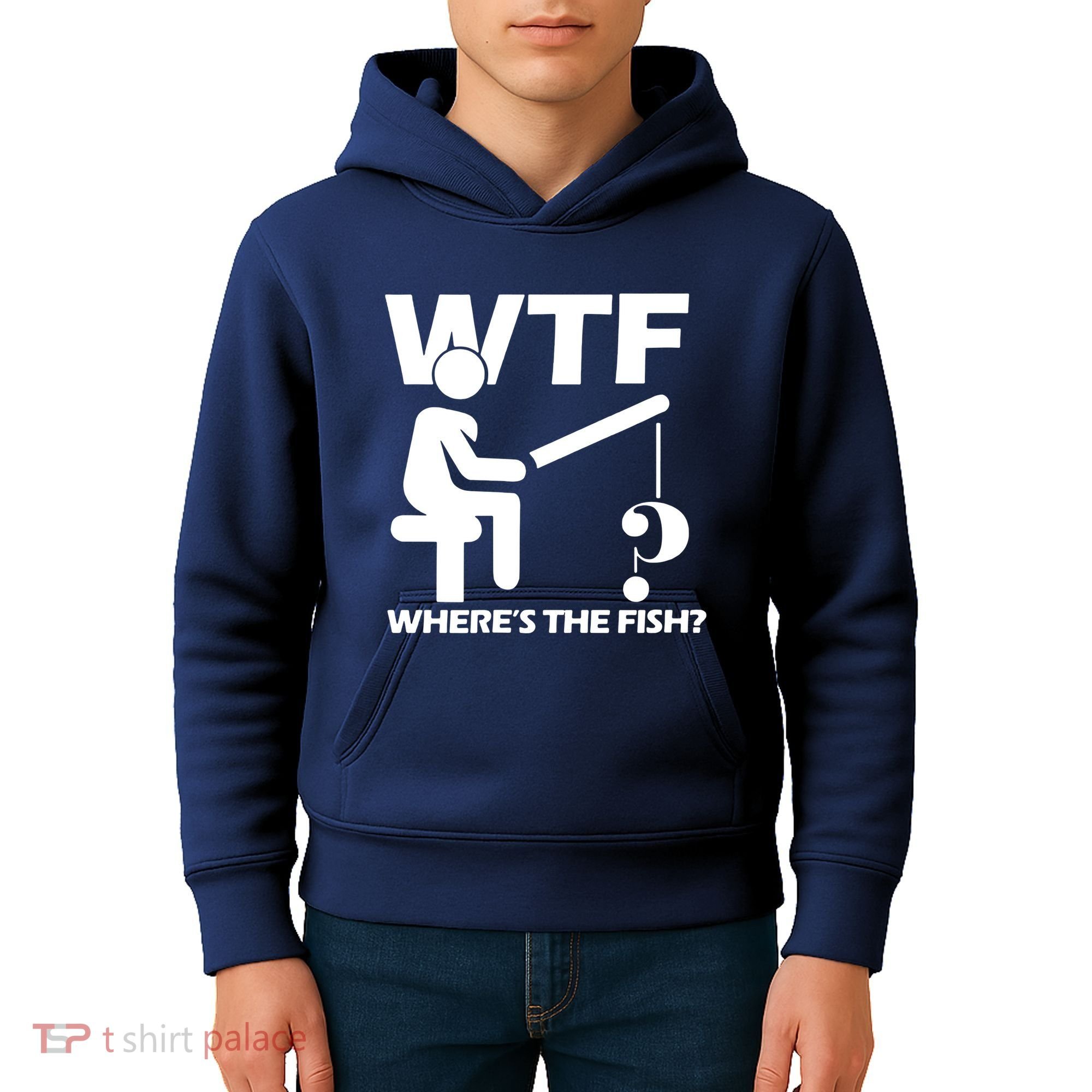 Wtf Wheres The Fish Kids Hoodie