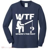 Wtf Wheres The Fish Kids Long Sleeve Shirt thumb 0