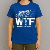 Wtf WhereS The Fish Funny Fishing Lover Gift T-Shirt thumb 4