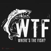 WTF Where's The Fish's Funny Fishing Women's Tank Top thumb 5