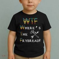 WTF Wheres The Frybread Native American Toddler T-Shirt thumb 2