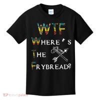 WTF Wheres The Frybread Native American Kids T-Shirt thumb 0