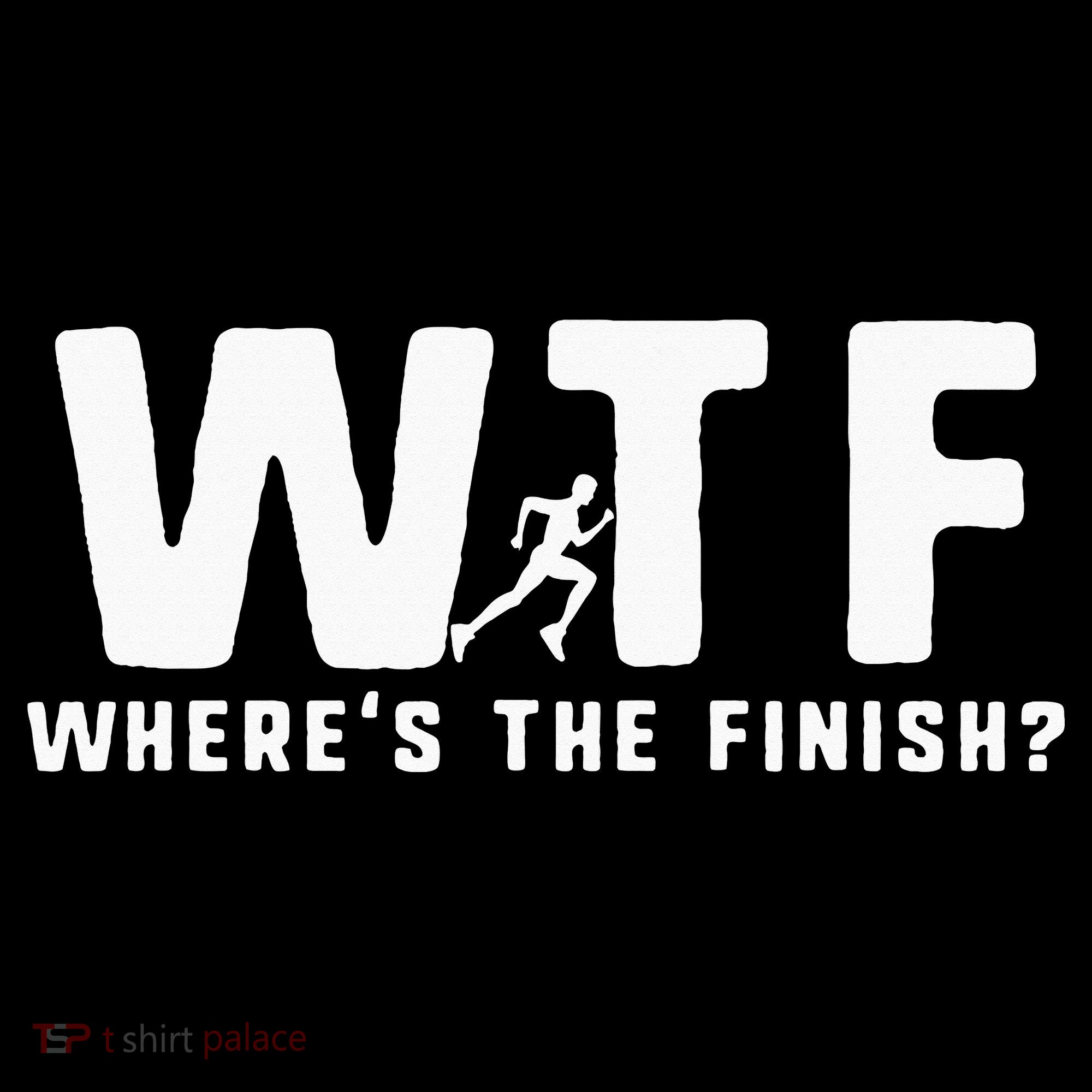WTF Where's The Finish Funny Running Women's Hoodie