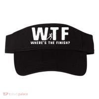 WTF Where's The Finish Funny Running Visor thumb 0
