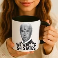 We Went To 54 States Joe Biden Loading Anti Biden Funny Coffee Mug thumb 3