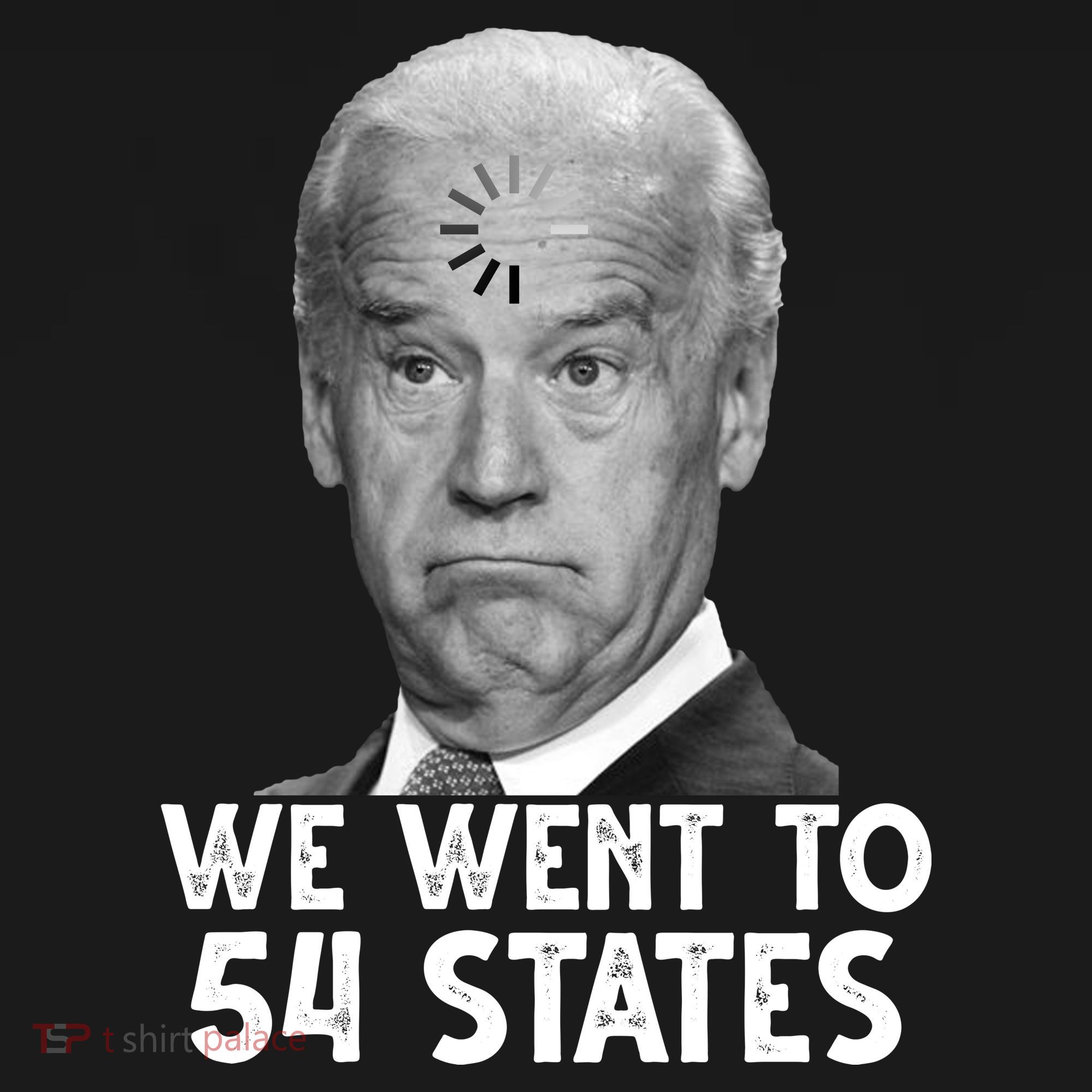 We Went To 54 States Joe Biden Loading Anti Biden Funny Ornament